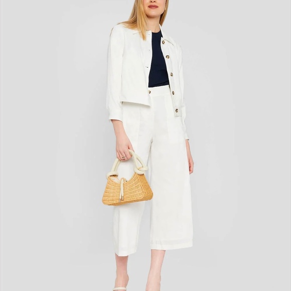 Lightweight Culottes - New With Tags - NEVER WORN - White